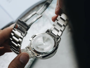 Spinnaker Hull Deep Grey Automatik Uhr, Schwarz, 42 mm, 30 atm, SP-5088-11