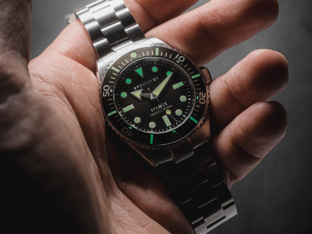 Spinnaker Spence Hickory Brown Automatik Uhr, Braun, 40 mm, 30 atm, SP-5097-33