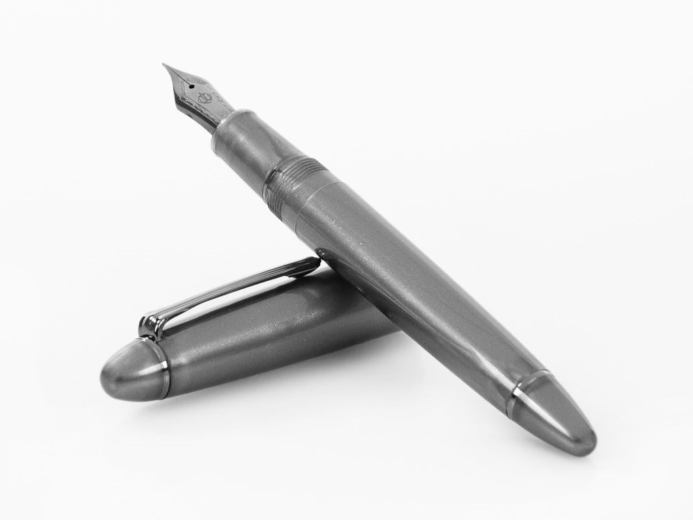 Sailor 1911 Ringless Metallic Simply Gray Füllfederhalter, 11-8626-421