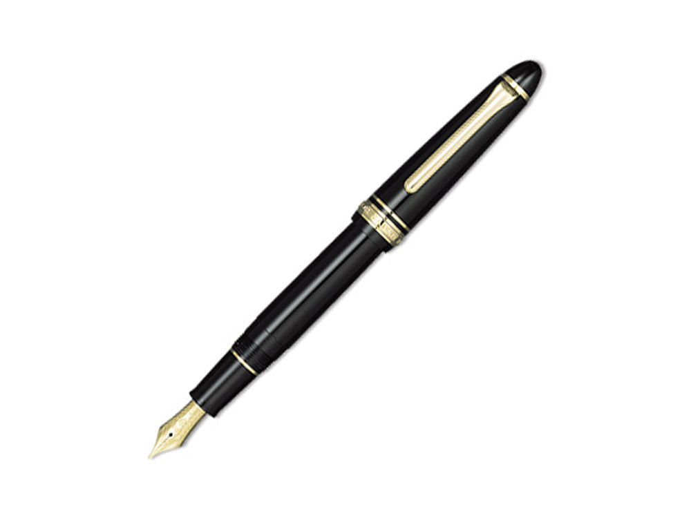 Sailor 1911 Standard Series Füllfederhalter, Schwarz, Gold, 11-1219-420