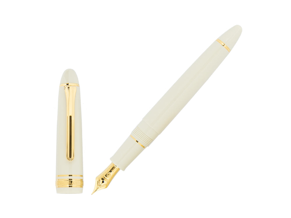 Sailor 1911 Standard Series Füller, Edelharz, Ivory, Gold, 11-1219-417