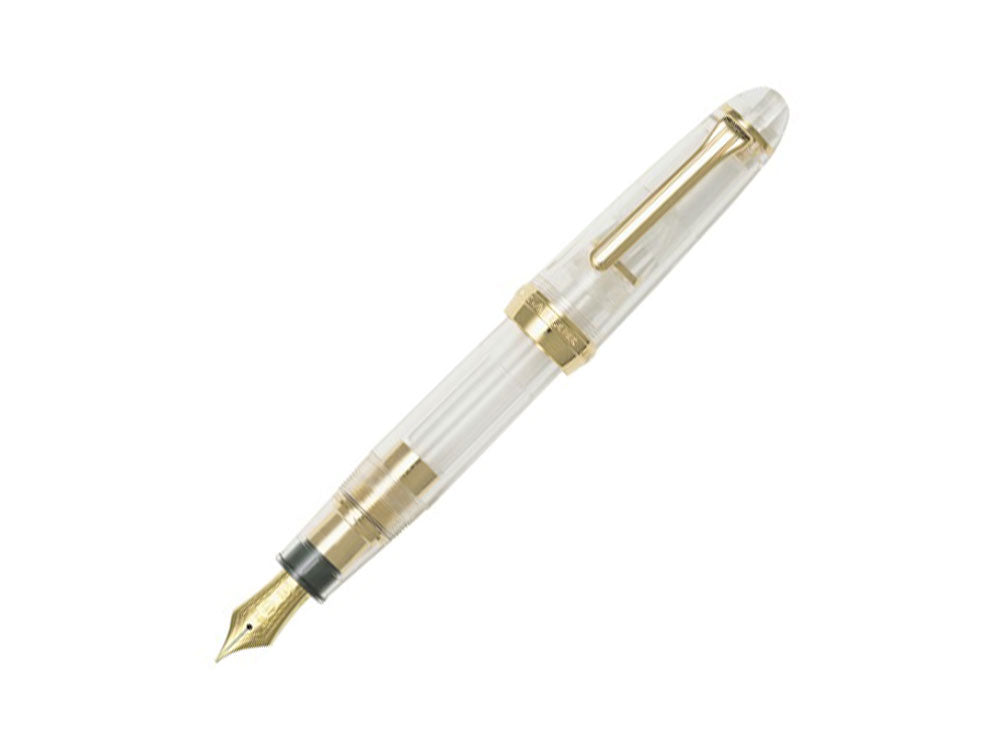 Sailor 1911 Standard Series Füller, Demonstrator, Vergoldete Beschläge