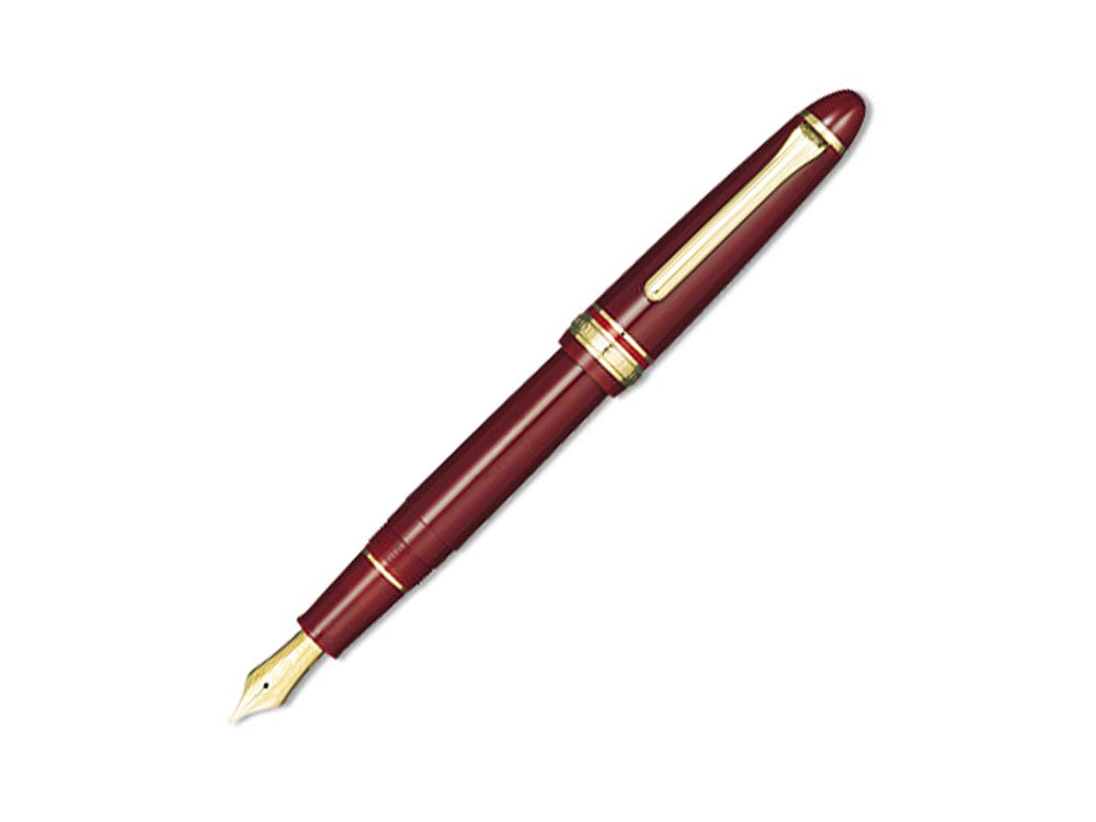 Sailor 1911 Standard Series Füller, Edelharz, Burgundy, Gold