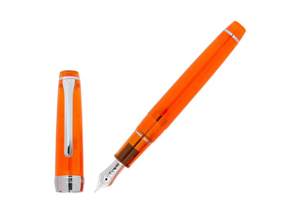 Sailor Professional Gear Slim Demonstrator Füllfer, Orange, Chrom