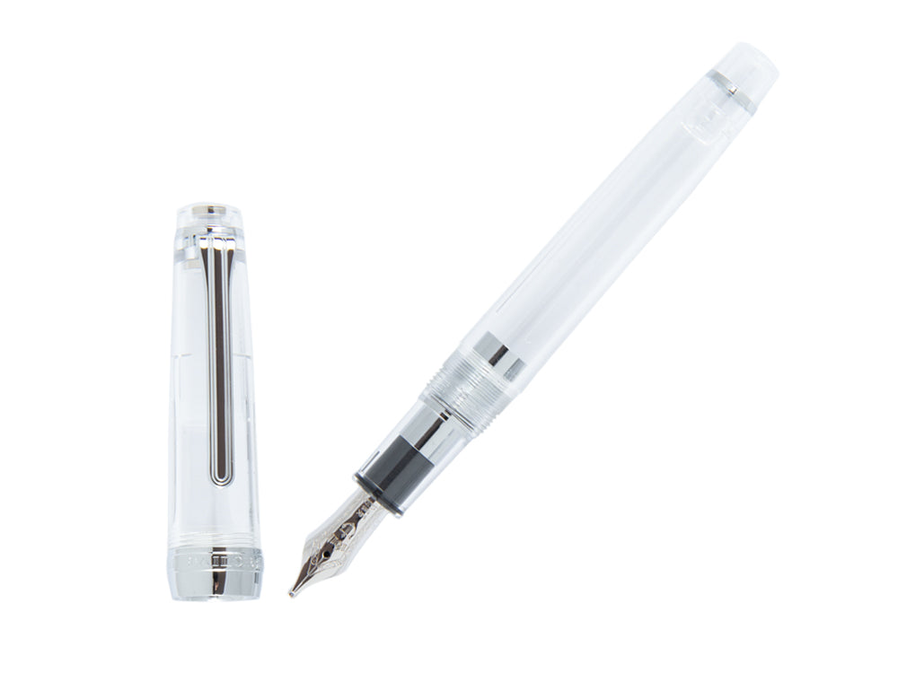 Sailor Professional Gear Slim Demonstrator Silver Füllfer, Chrom