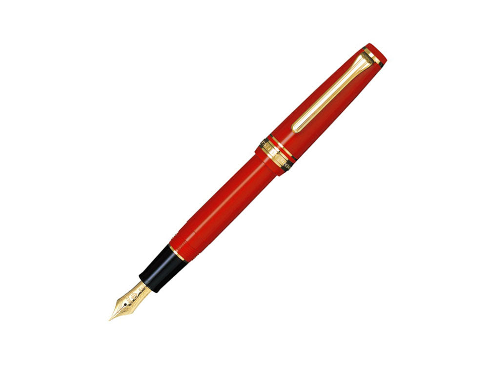 Sailor Professional Gear Slim Gold Füller, Rot, 11-1221-430