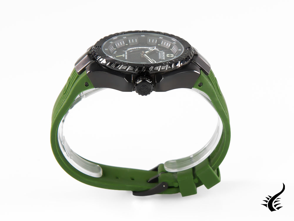 Swiss Military Hanowa Aqua Seaman Quartz Uhr, Schwarz, PVD, 6-4327.13.007.06