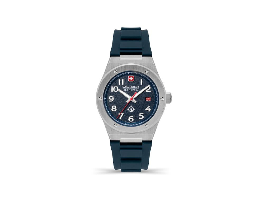 Swiss Military Hanowa Land Sonoran Quartz Uhr, Blau, 44mm, SMWGN2101901