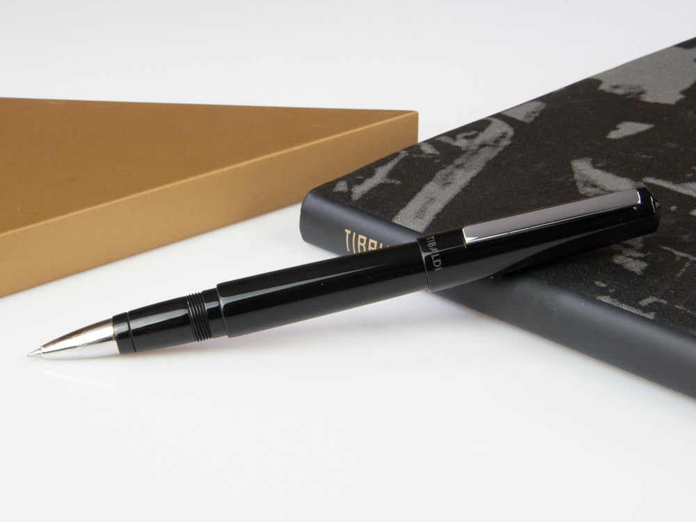 Tibaldi Infrangibile Rich Black Roller, Edelharz, INFR-237-RB