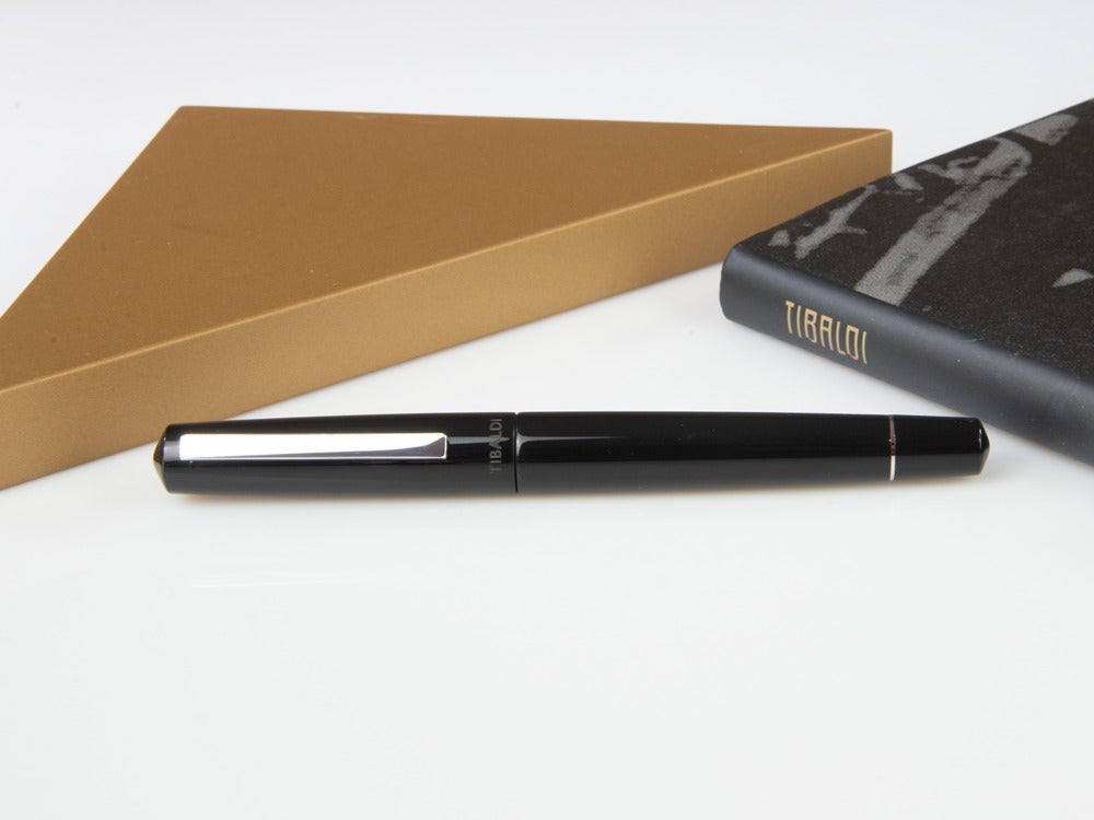 Tibaldi Infrangibile Rich Black Roller, Edelharz, INFR-237-RB