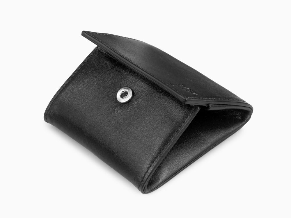 Tibaldi Leather Geldbeutel, Schwarz, Leder, Baumwolle, LTM-CP