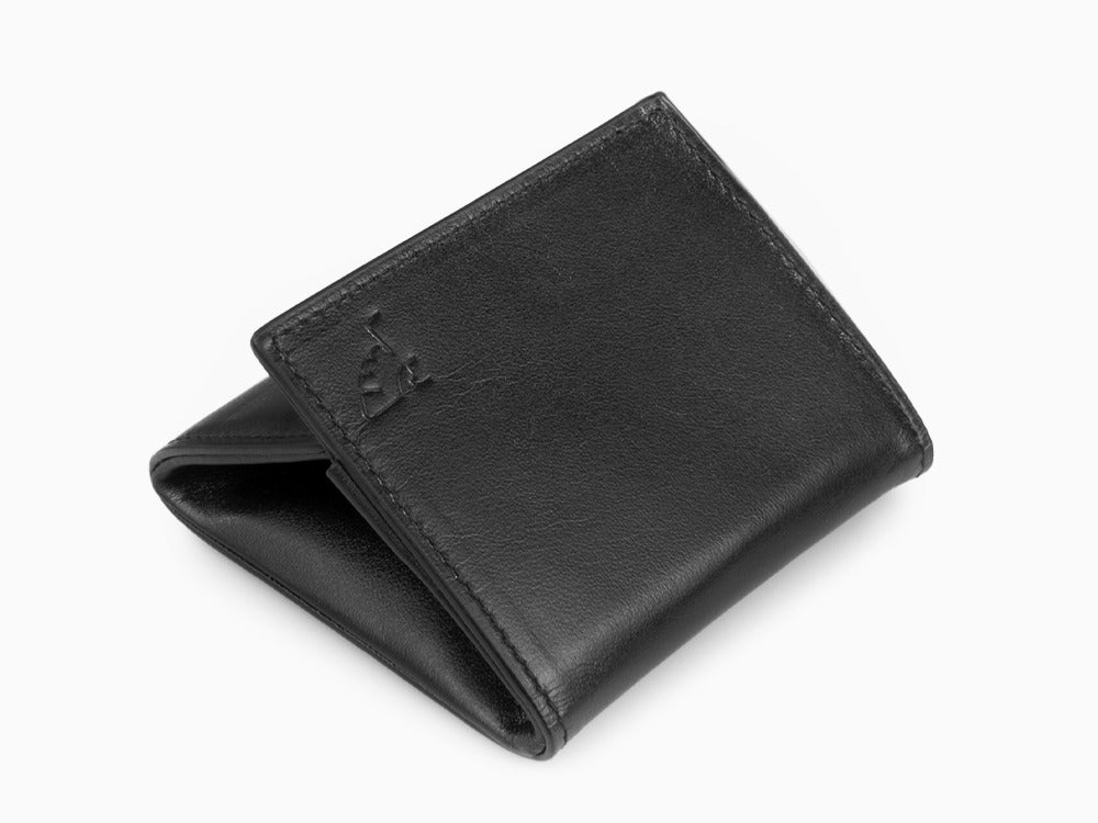 Tibaldi Leather Geldbeutel, Schwarz, Leder, Baumwolle, LTM-CP