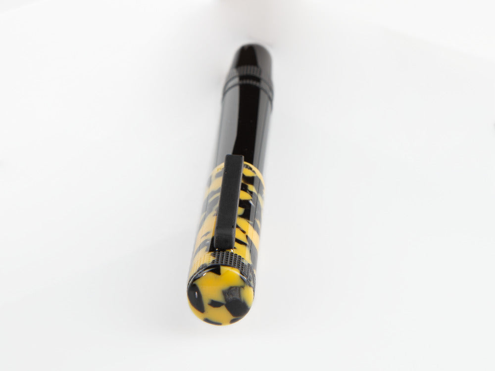 Tibaldi Perfecta LP Vinyl Yellow Roller, Edelharz, Palladium, PFC-512-RB