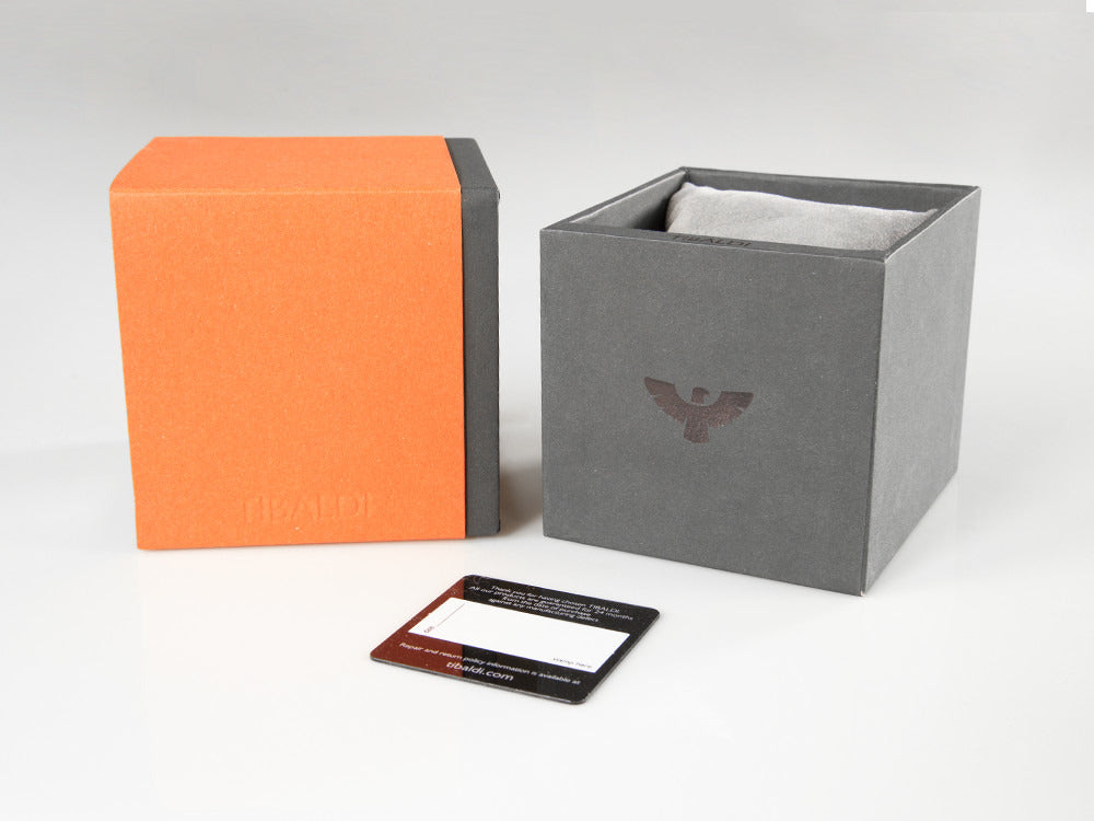 Tibaldi Ladies Quartz Uhr, Edelstahl 316L , Schwarz, 32 mm, TMF-237-MM