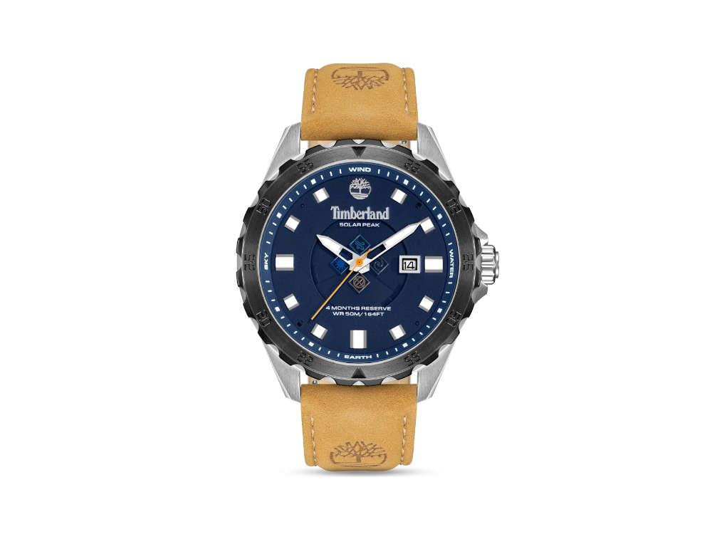 Timberland Solar Peak Quartz Uhr, Blau, 45 mm, TDWGB0110001
