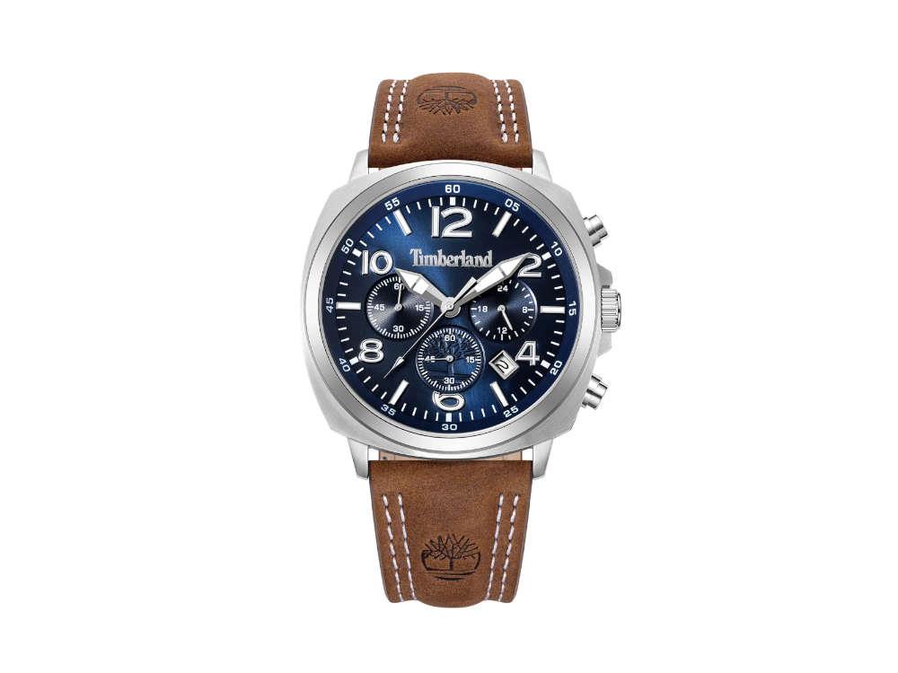 Timberland Denny's Bay Quartz Uhr, Blau, 44 mm, TDWGC0068503