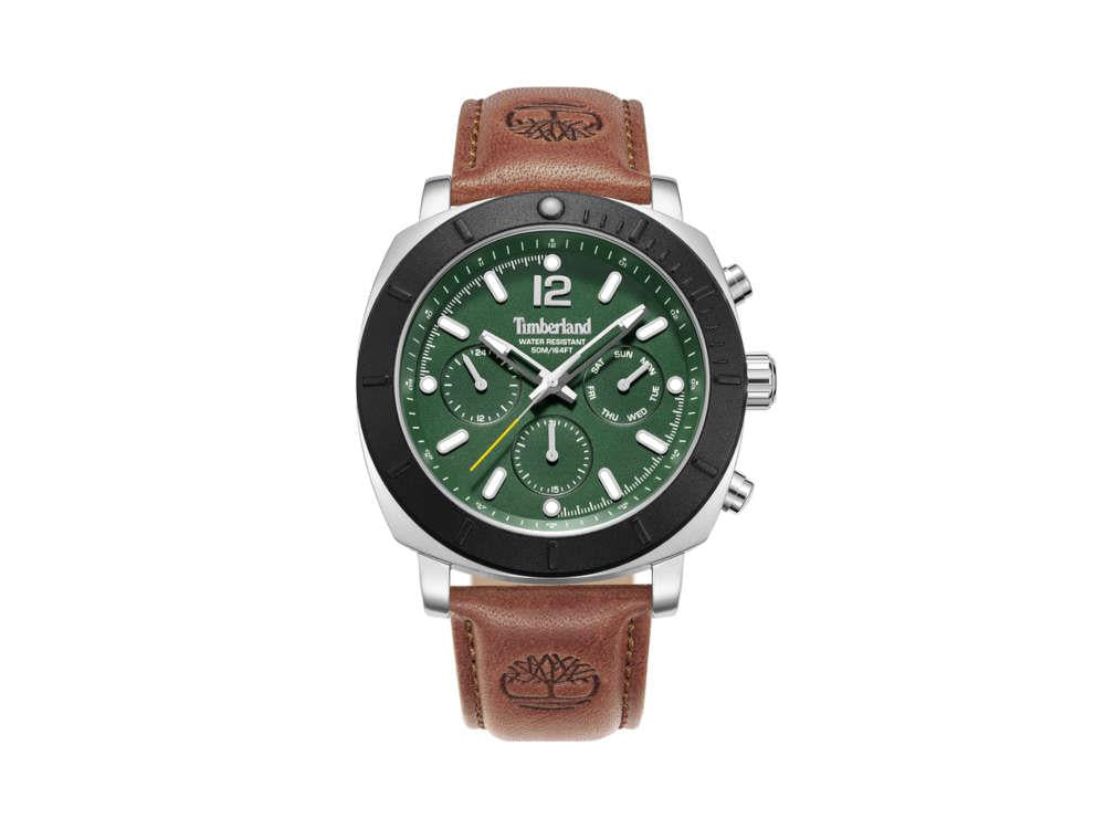 Timberland Pyperville Quartz Uhr, Grün, 46 mm, TDWGF0074902