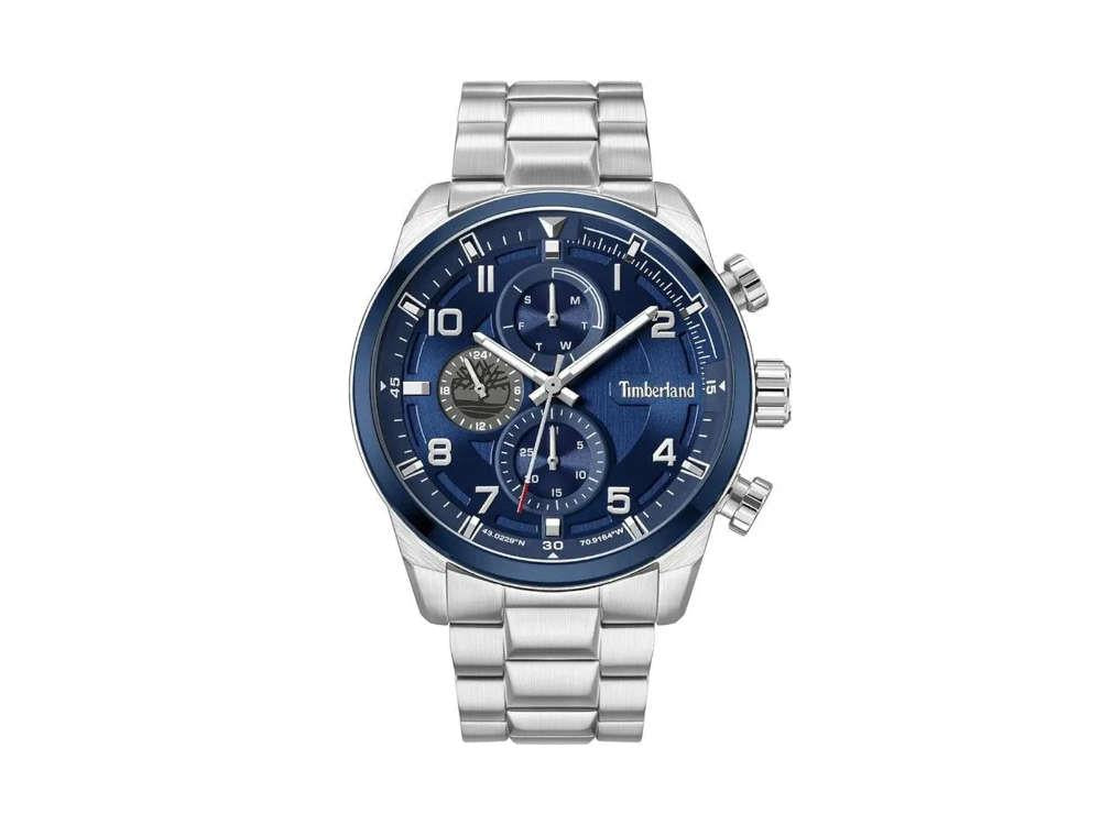 Timberland Henniker II Quartz Uhr, Blau, 46 mm, TDWGK2201103