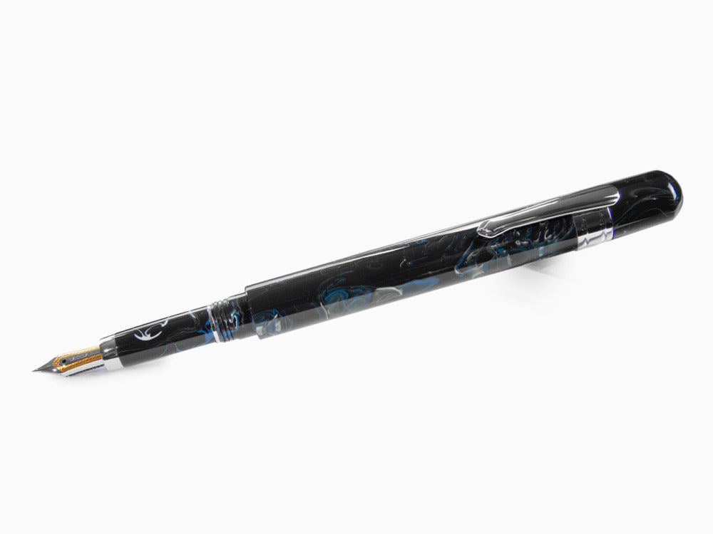Taccia Covenant Ocean Whispers Füllfederhalter, Blau, TCV-SSF-OW