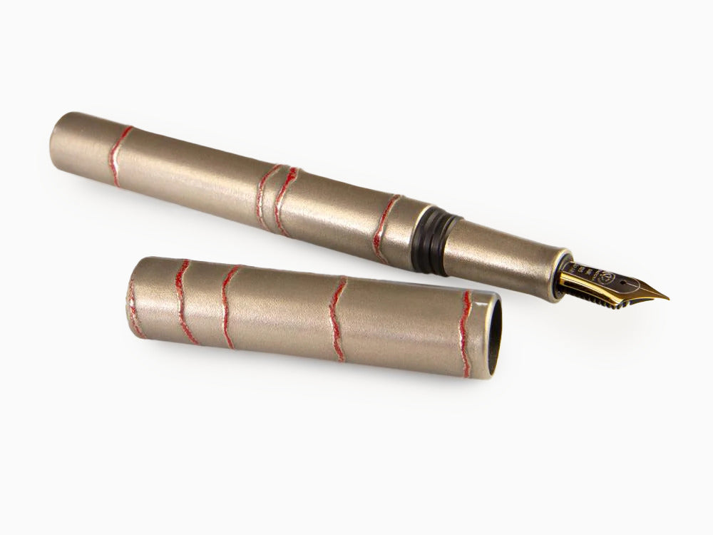 Taccia Kaga-Wajima White Birch Füllfederhalter, Limitierte Edition