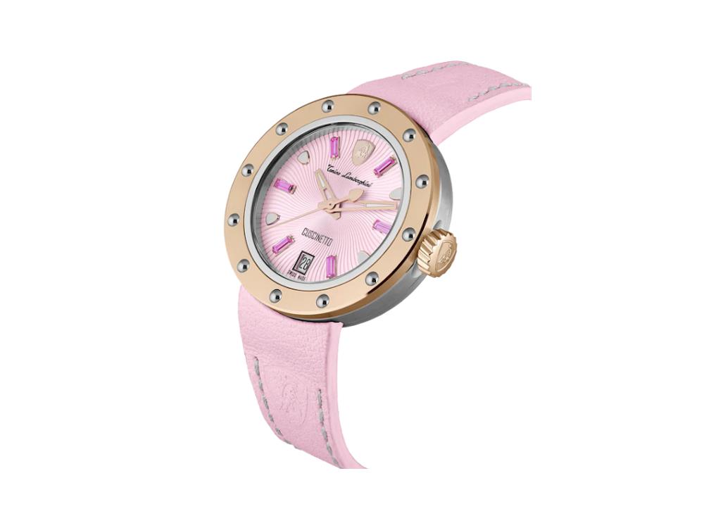 Tonino Lamborghini Cuscinetto Quartz Uhr, Rose, 38 mm, TLF-A05-4