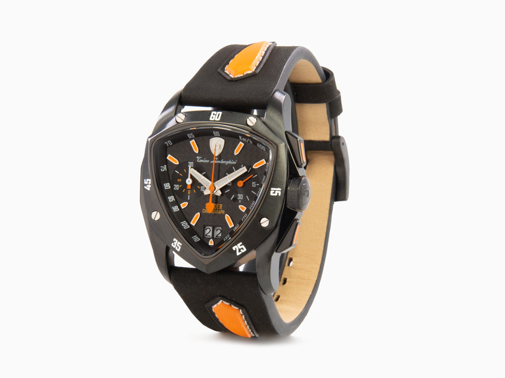 Tonino Lamborghini New Spyder Orange Quartz Uhr, 43 mm, Chrono, TLF-A13-6