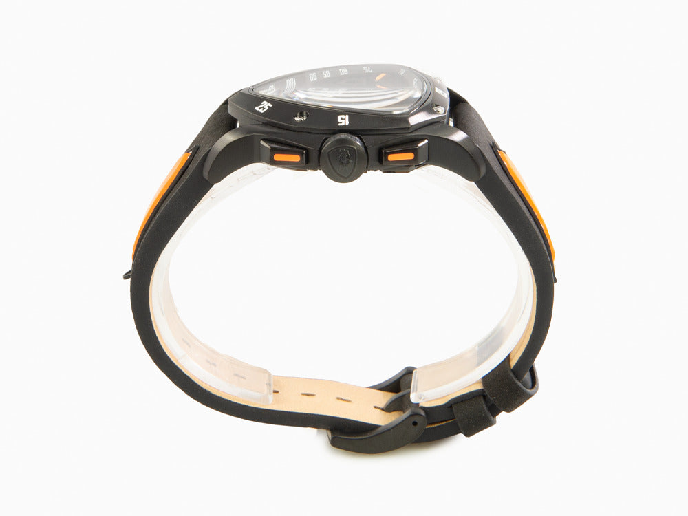 Tonino Lamborghini New Spyder Orange Quartz Uhr, 43 mm, Chrono, TLF-A13-6