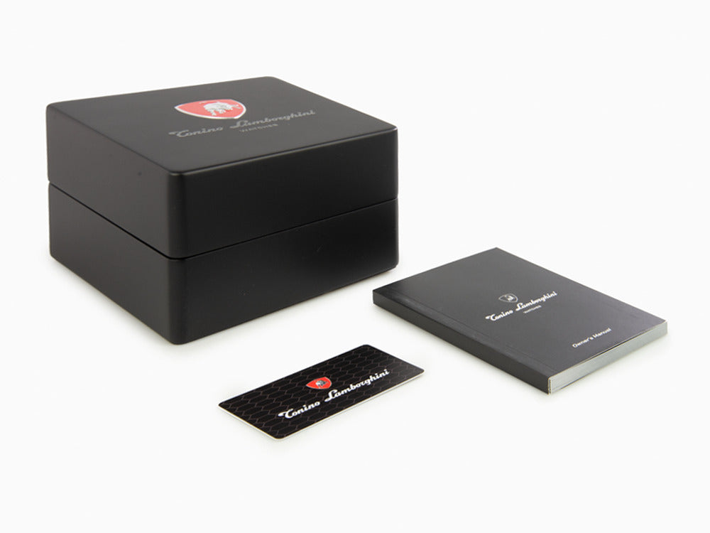 Tonino Lamborghini New Spyder Orange Quartz Uhr, 43 mm, Chrono, TLF-A13-6