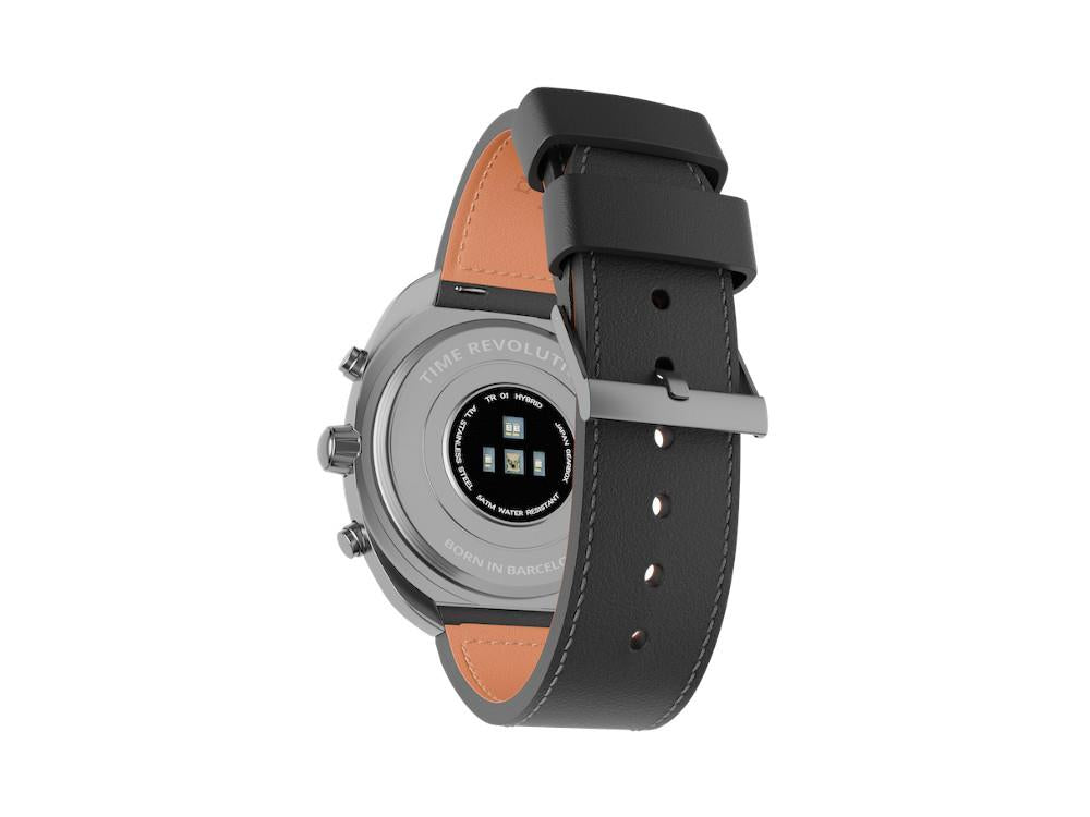 Time Revolution Hybrid 01 Thunder SS Hybrid Uhr, Schwarz, 42 mm, TR01.4S