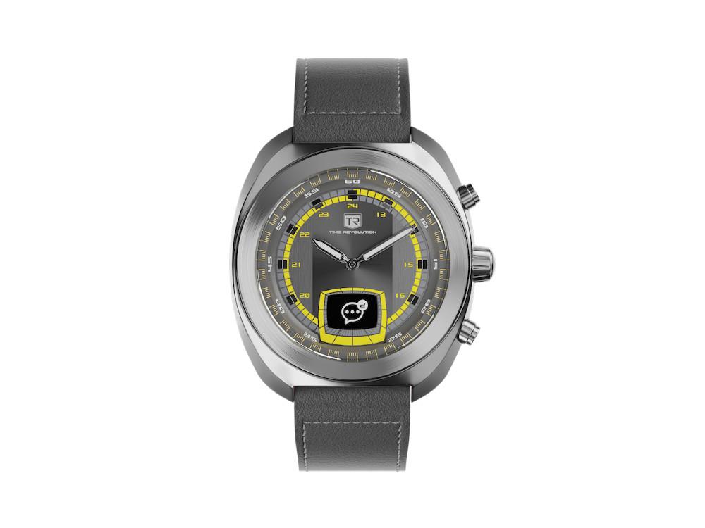 Time Revolution Hybrid 01 Thunder SS Hybrid Uhr, Schwarz, 42 mm, TR01.4S