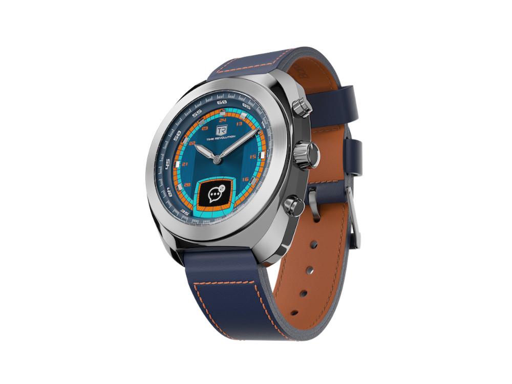 Time Revolution Hybrid 01 Aurora SS Hybrid Uhr, Blau, 42 mm, TR01.4S-1