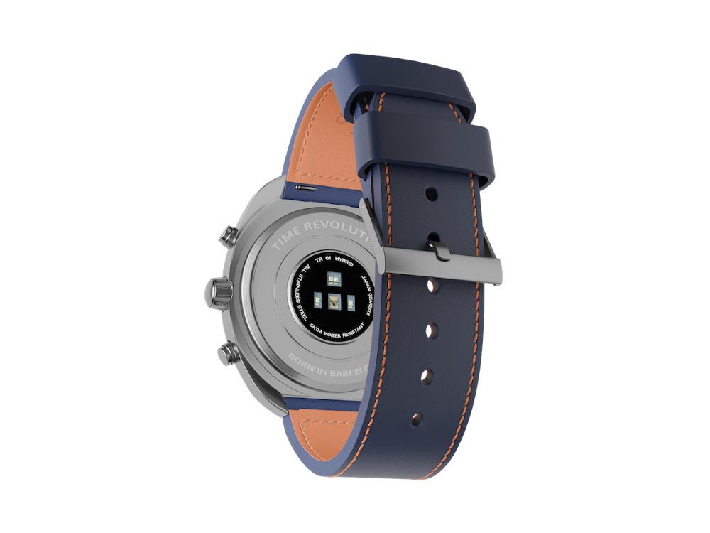 Time Revolution Hybrid 01 Aurora SS Hybrid Uhr, Blau, 42 mm, TR01.4S-1