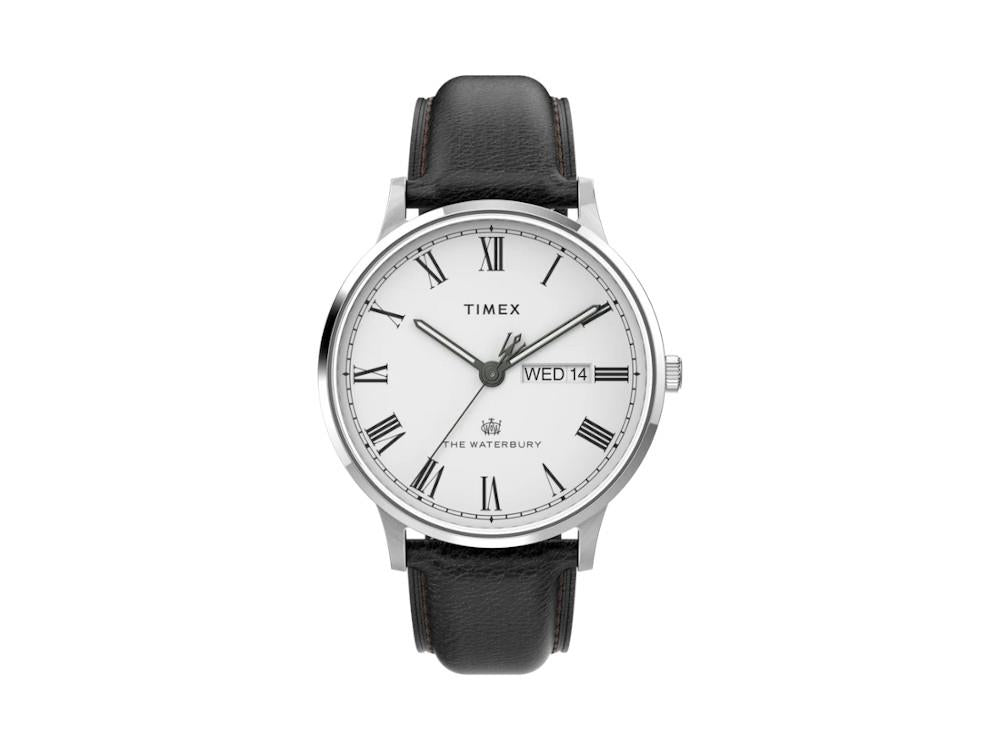 Timex The Waterbury Quartz Uhr, Weiss, 40 mm, TW2U88400