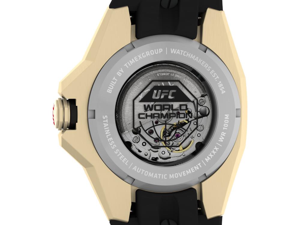 Timex UFC PRO Men's Quartz Uhr, Schwarz, 45 mm, TW2V86500