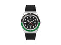 Timex Q Timex GMT Quartz Uhr, Schwarz, 38 mm, TW2W57500