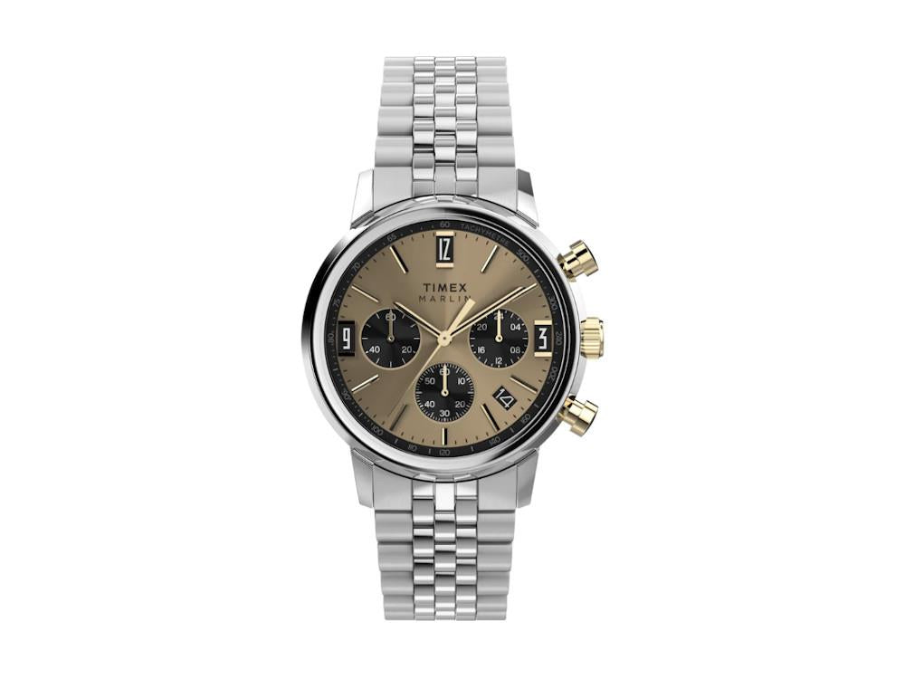 Timex Marlin Quartz Uhr, Bronze, 40 mm, TW2W60100