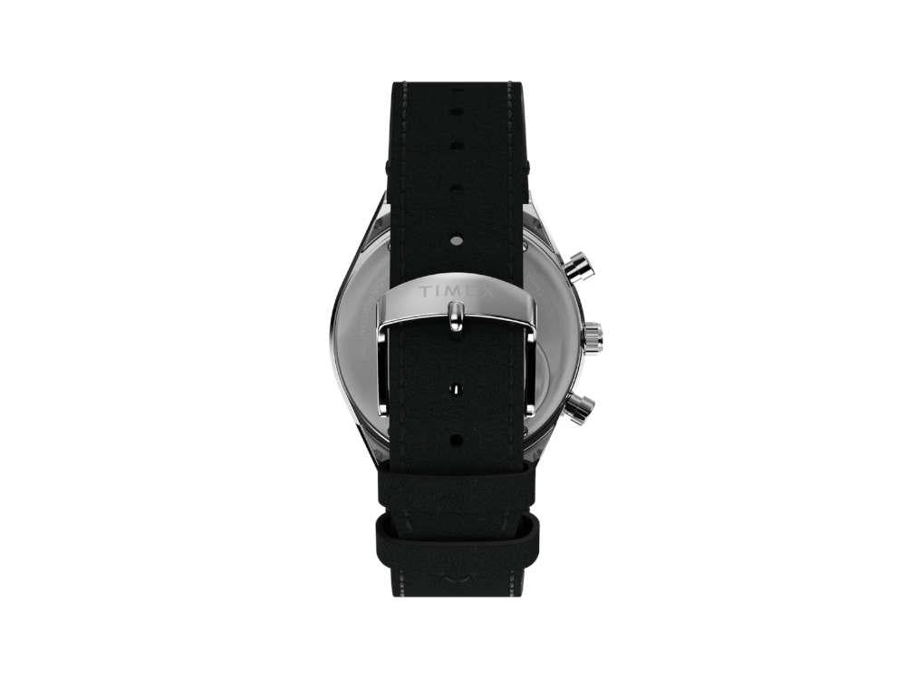 Timex Q Timex Chronograph x Peanuts Snoopy Quartz Uhr, Weiss, 40 mm, TW2W68900