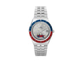 Timex Q Timex x Peanuts Quartz Uhr, Silber, 38 mm, TW2W83300