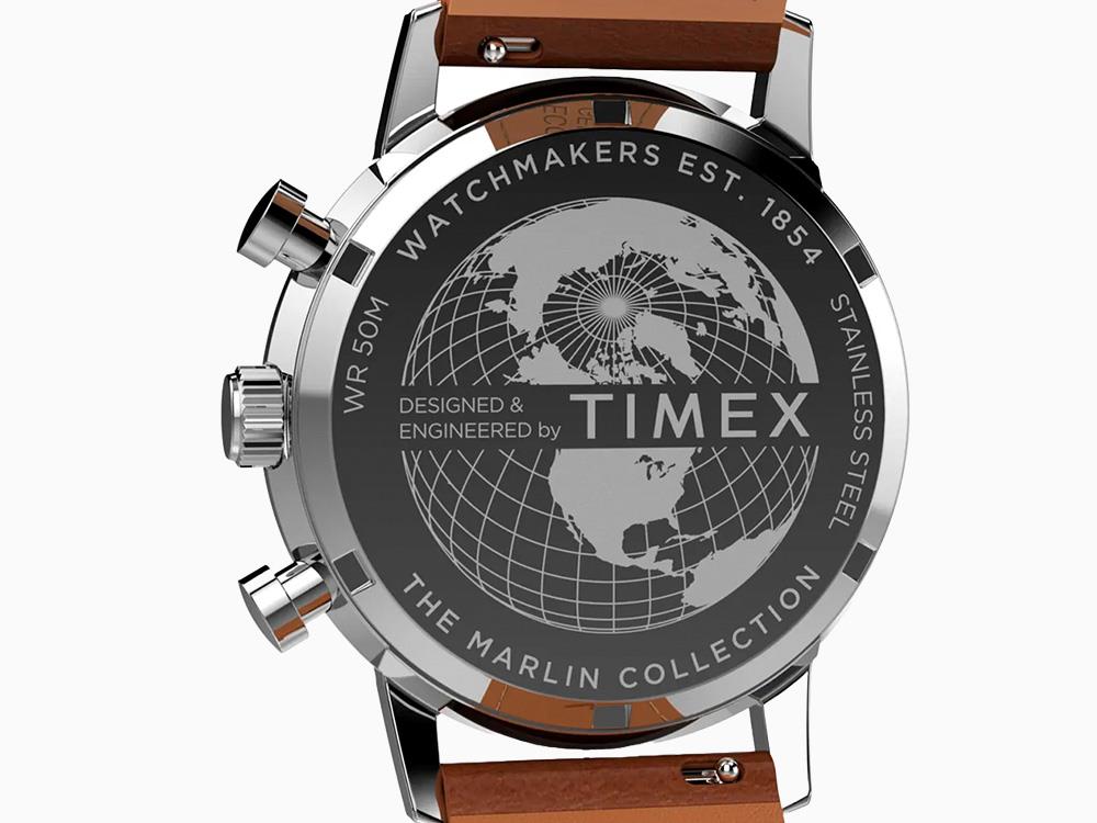 Timex Marlin Quartz Uhr, Grün, 40 mm, Chronograph, TW2W99100