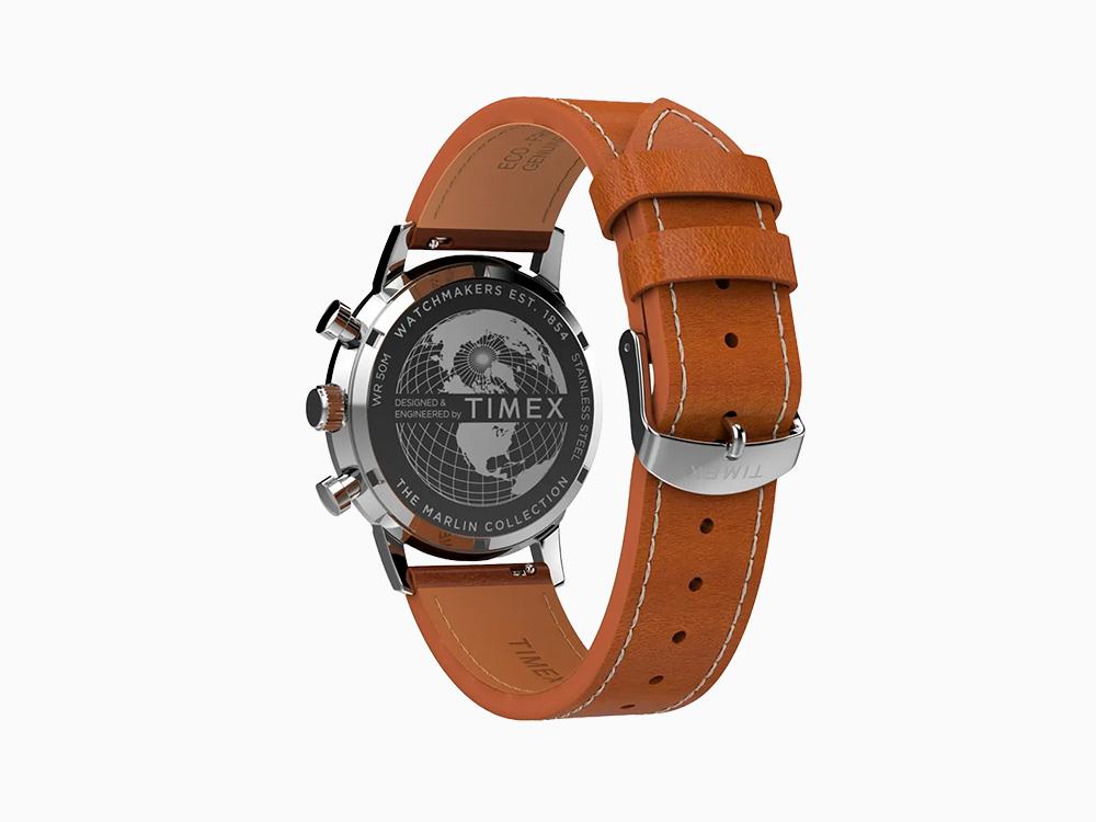 Timex Marlin Quartz Uhr, Grün, 40 mm, Chronograph, TW2W99100