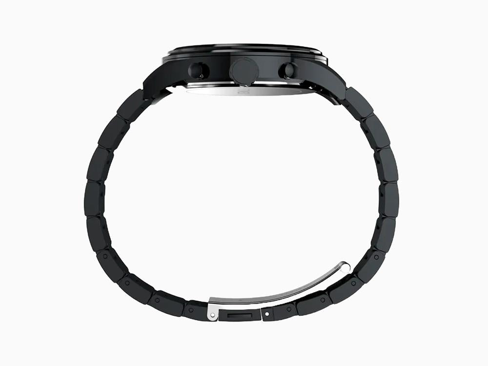 Timex Trend Dress Chronograph Quarzuhr, Schwarz, 43mm, TW2Y01600