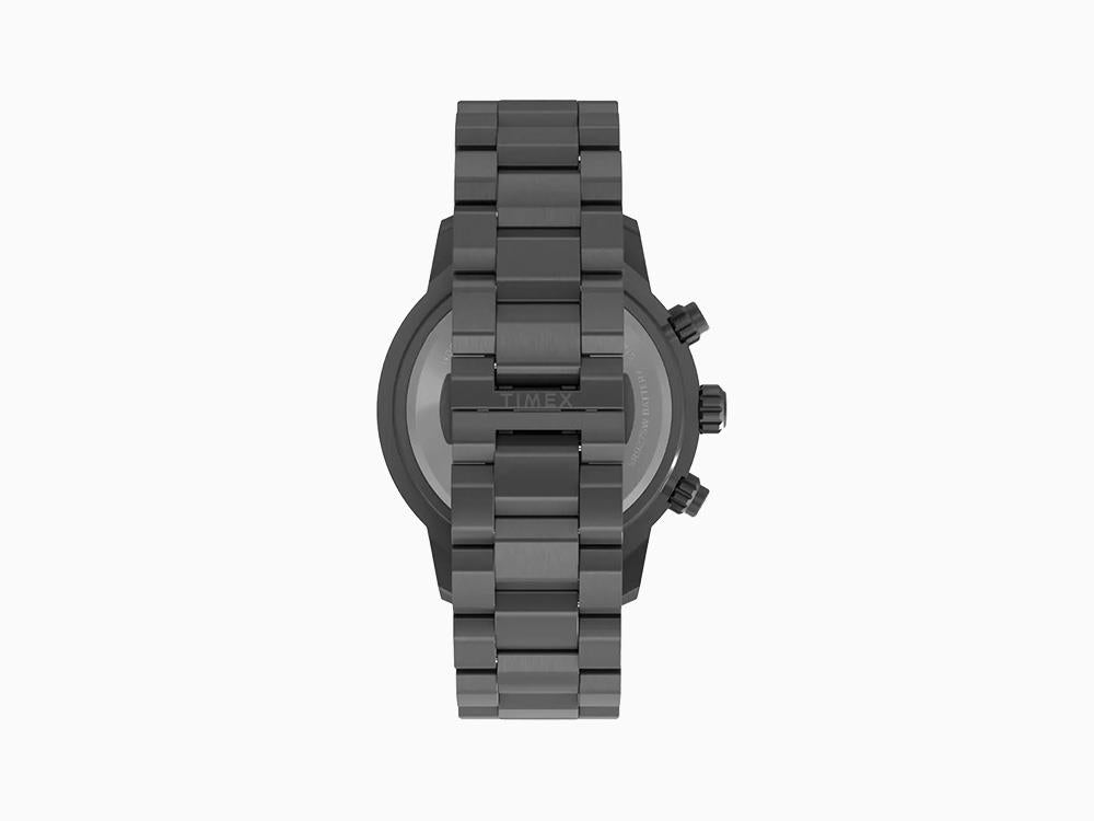 Timex Ironman Quartz Uhr, Schwarz, 44 mm, Chronograph, TW2Y02000