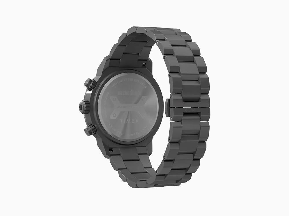 Timex Ironman Quartz Uhr, Schwarz, 44 mm, Chronograph, TW2Y02000