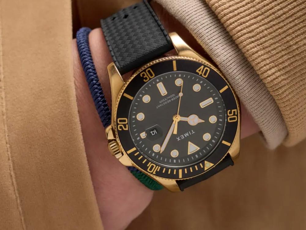 Timex Trend Quartz Uhr, Grün, 44 mm, TW2Y05300