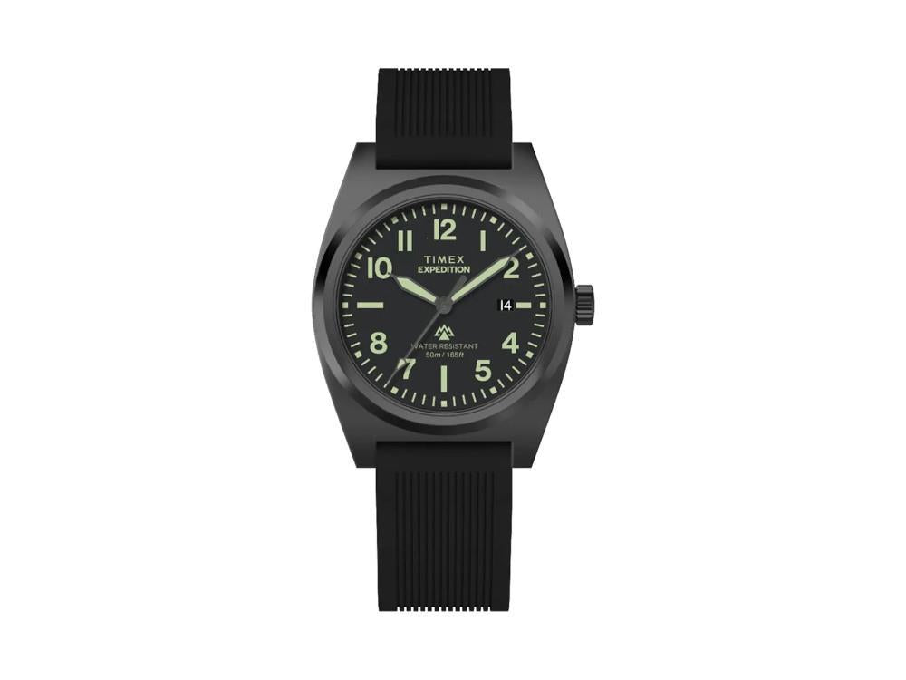 Timex Expedition Capstone Quartz Uhr, Schwarz, 39 mm, TW2Y18100