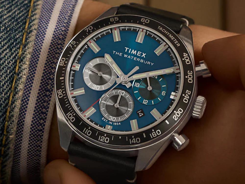 Timex The Waterbury Quartz Uhr, Blau, 41 mm, TW2Y18600