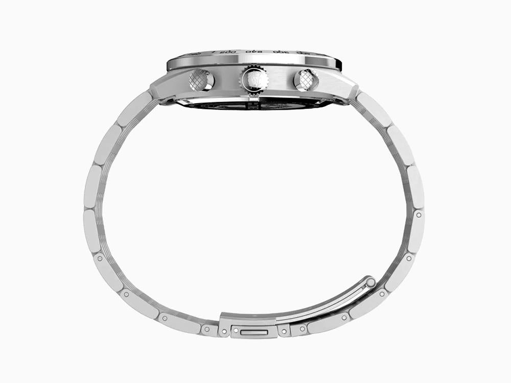 Timex Waterbury Traditional Quartz Uhr, Silber, 41 mm, Chronograph, TW2Y18700