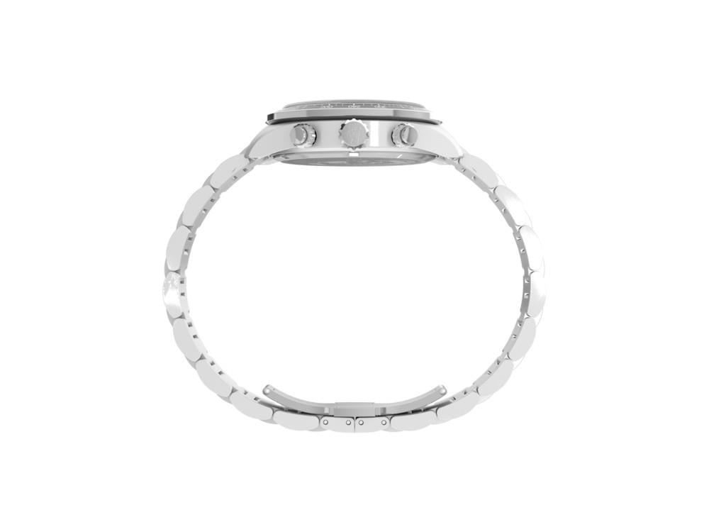 Timex The Waterbury Quartz Uhr, Silber, 39 mm, Chronograph, TW2Y19200