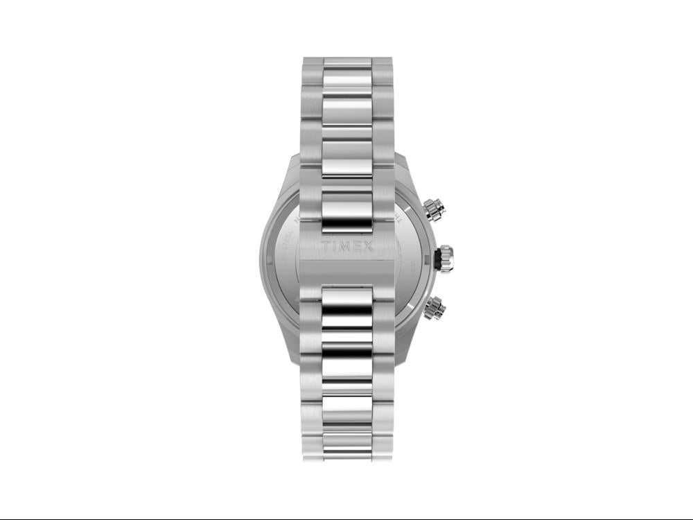 Timex The Waterbury Quartz Uhr, Silber, 39 mm, Chronograph, TW2Y19200