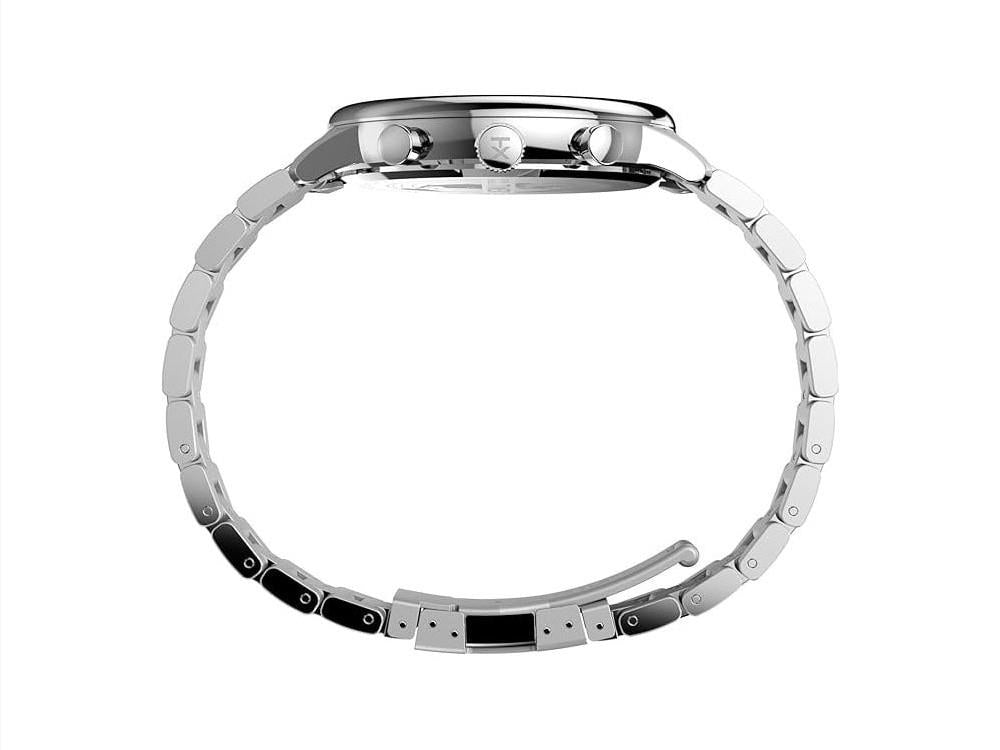 Timex Chicago Multi-Function Quartz Uhr, Recycelter Stahl, 45 mm, TW2Y21500